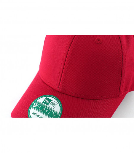 NE cap  basic red New Era